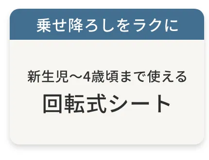 人気のチャイルドシート特集