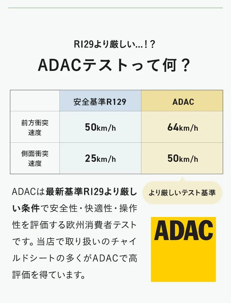 チャイルドシートの選び方