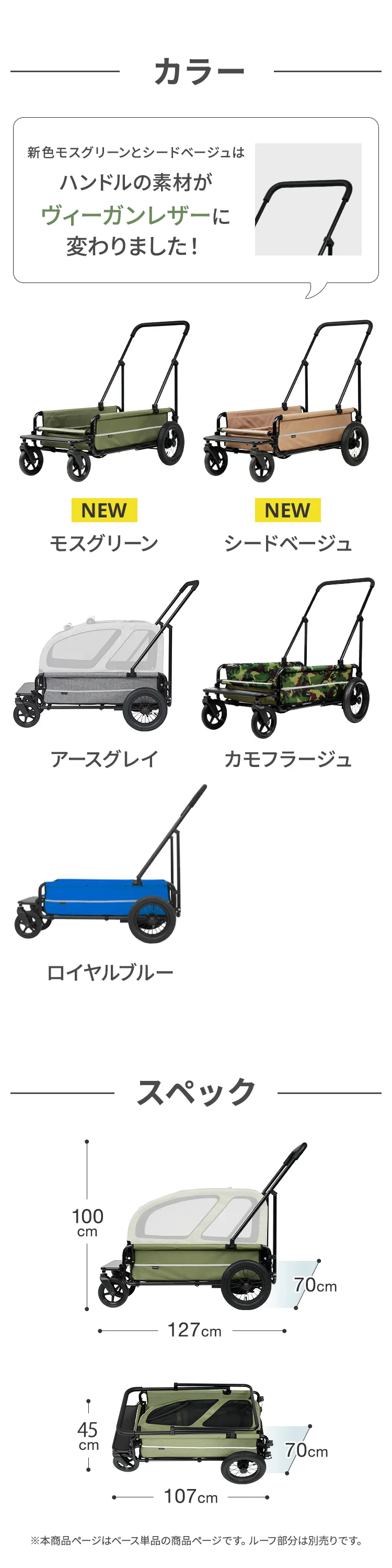 エアバギー キャリッジ