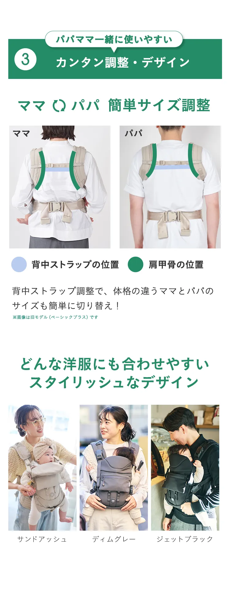 エアバギーキャリア コンフォ 抱っこ紐