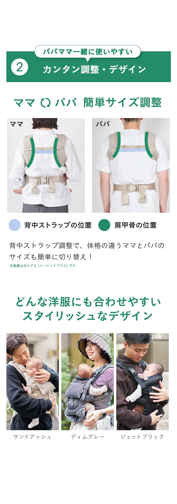 エアバギーキャリア コンフォ 抱っこ紐