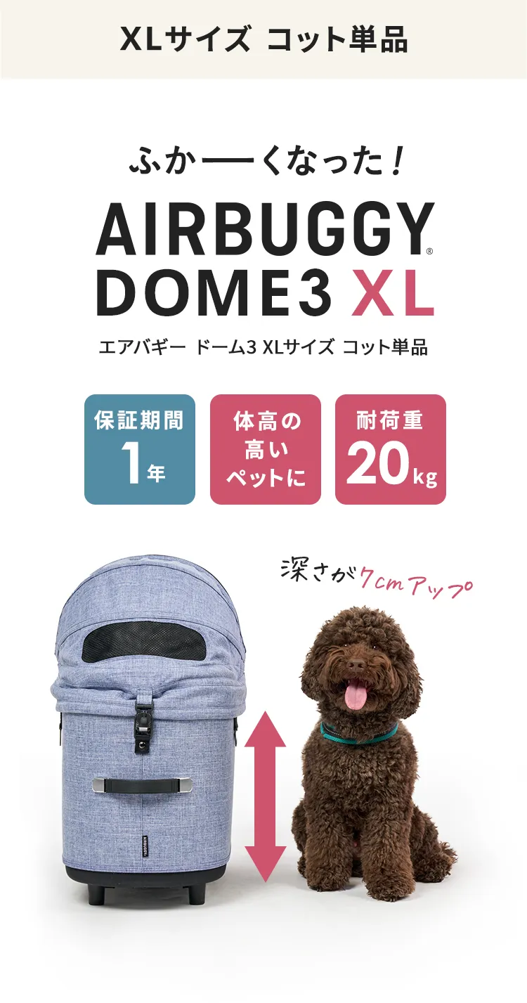 DOME3コット単品XLサイズ
