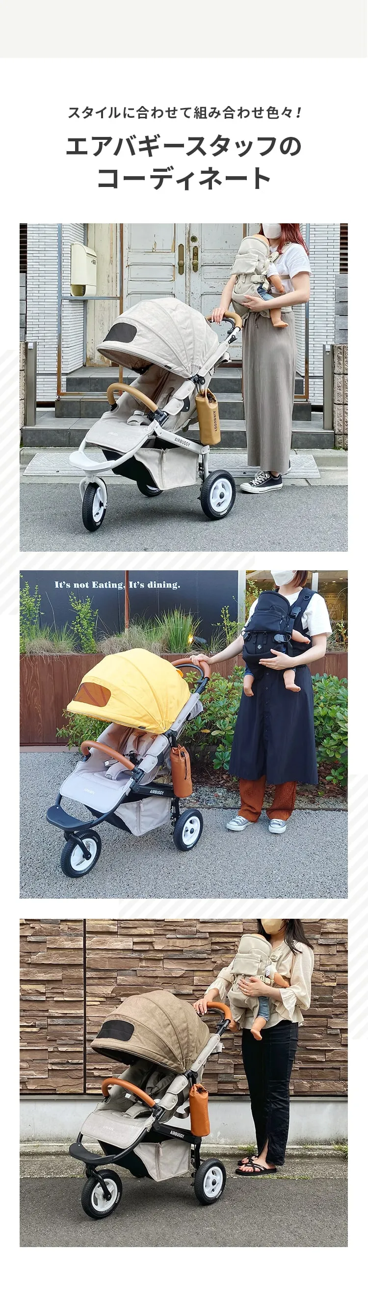 特価良品Air Buggy COCO ブレーキ　ライムグリーン ベビーカー・バギー