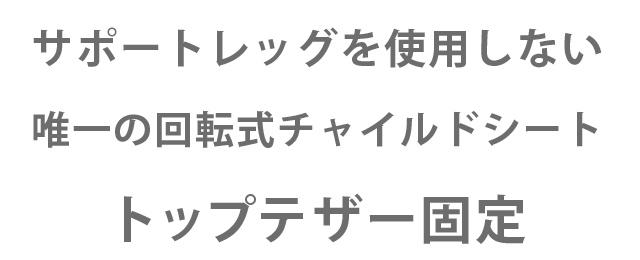 トップテザー固定