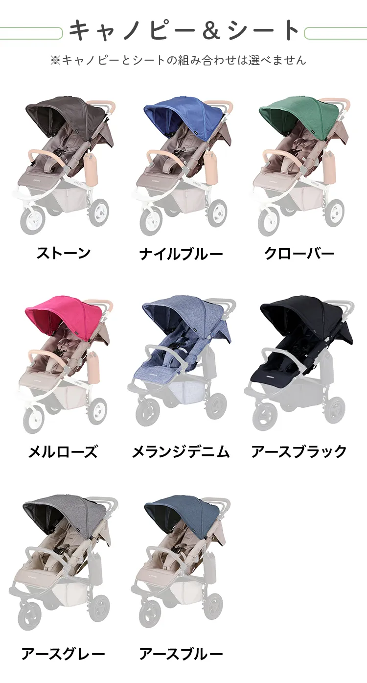 COCO乗り換え4点セット ドッグカートからココプレミアフロムバースベビーカーへの着せ替え