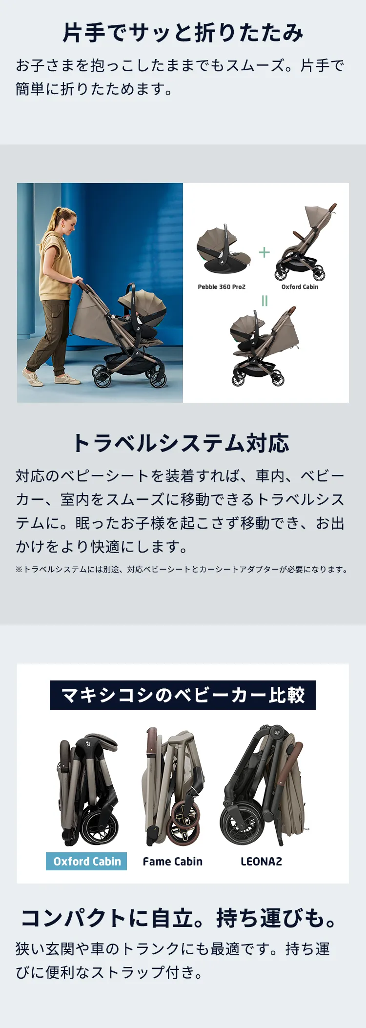マキシコシベビーカー OXFORD CABIN オックスフォードキャビン