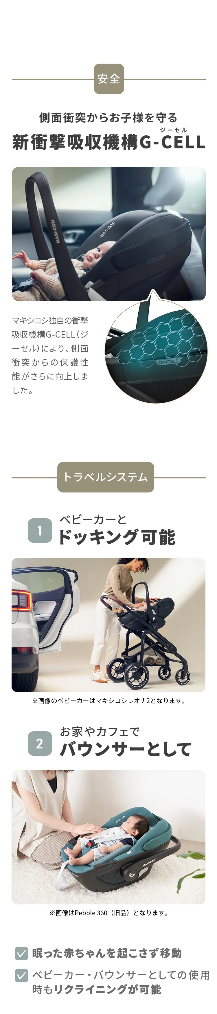 マキシコシ ペブル360 プロ2