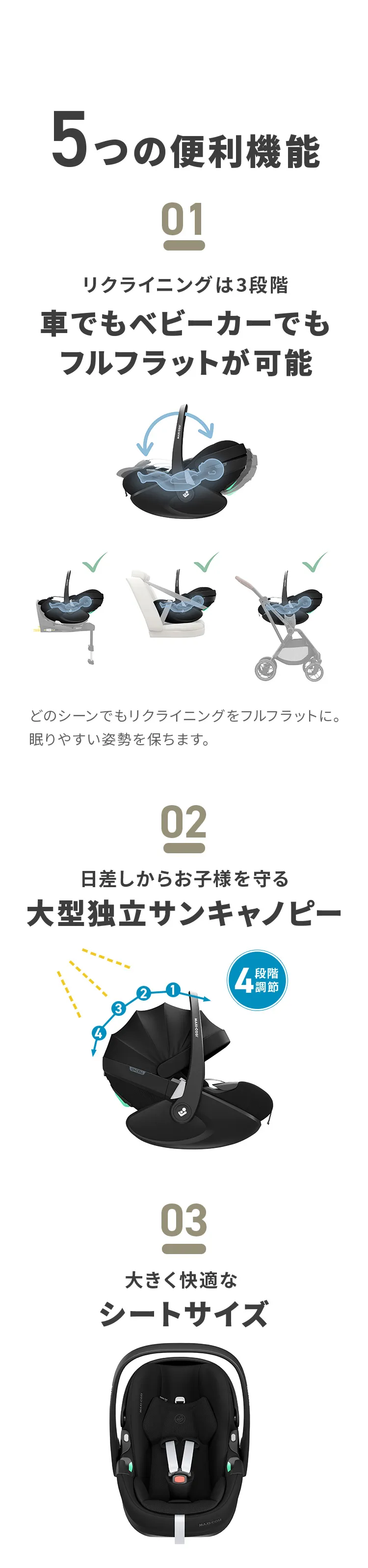 マキシコシ ペブル360 プロ2