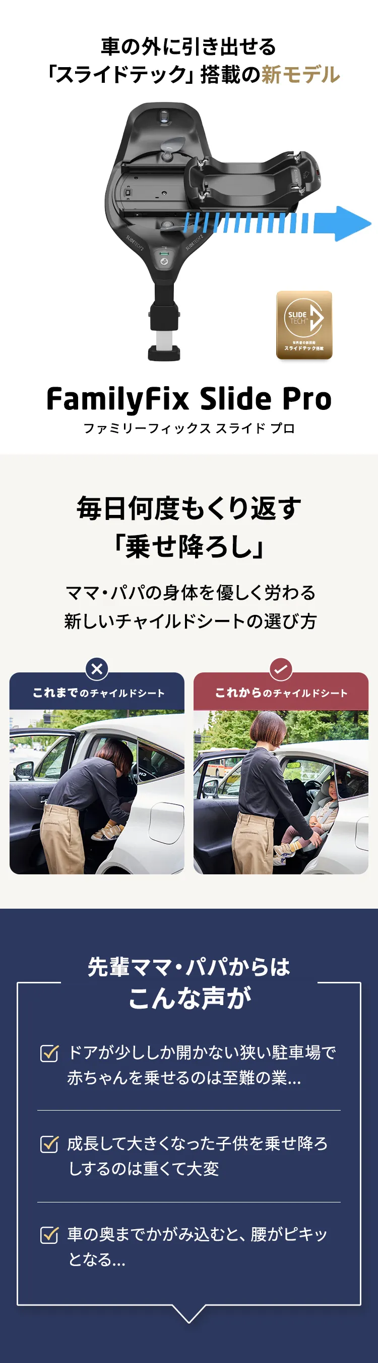 マキシコシ ファミリーフィックス スライド プロ