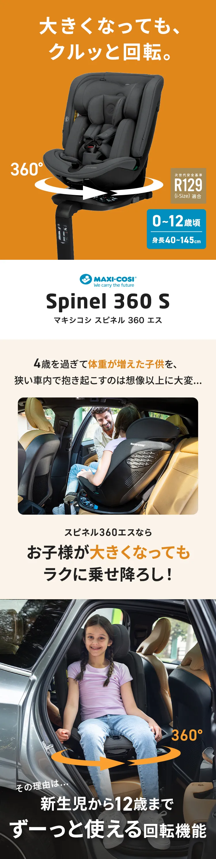 マキシコシ スピネル 360 エス