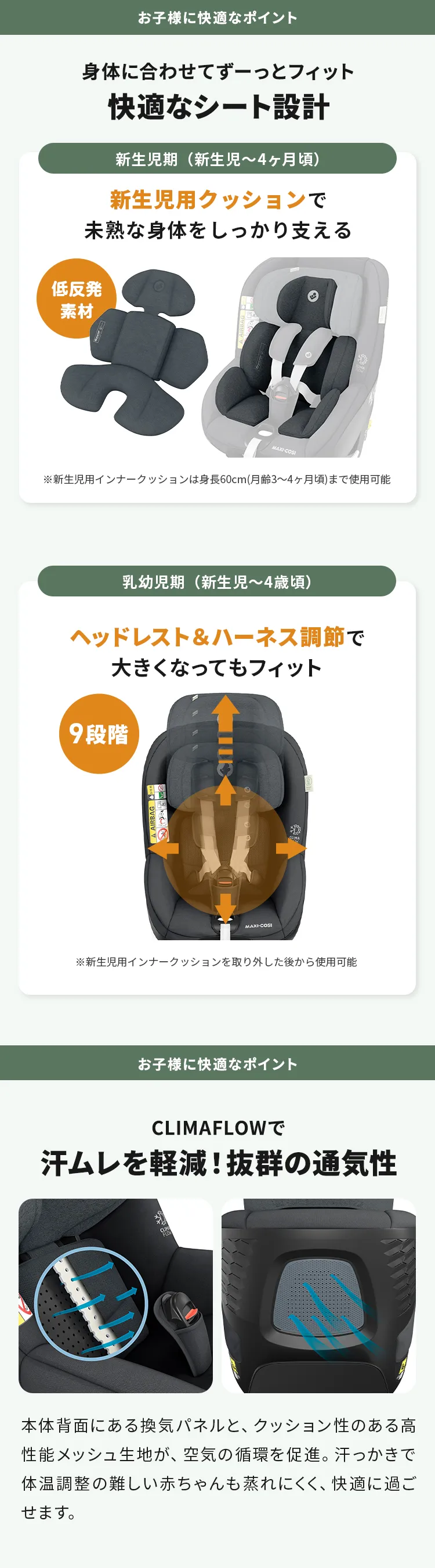 マキシコシ マイカ プロエコ アイサイズ