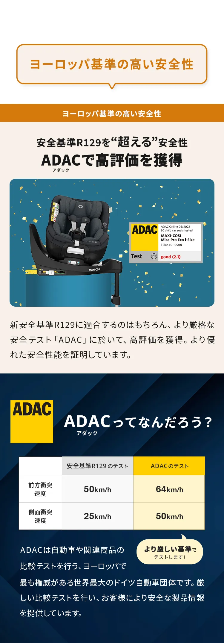 マキシコシ マイカ プロエコ アイサイズ