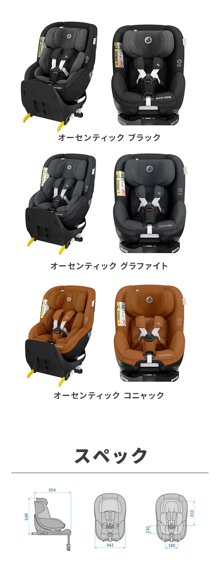 マキシコシ マイカ プロエコ アイサイズ