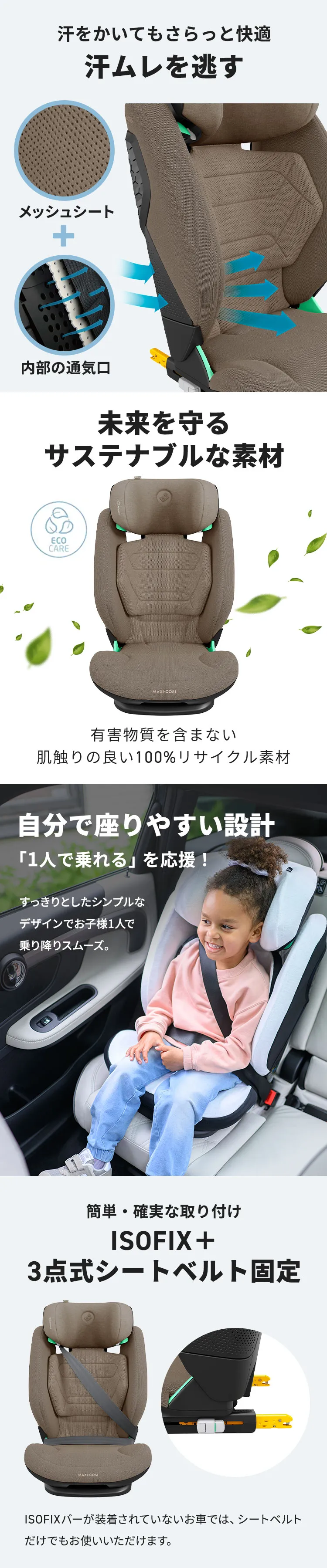 マキシコシ ロディフィックス プロアイサイズ