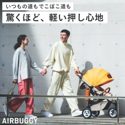 【受注生産品】 エアバギー　ココブレーキEX ミックスツィード ベビーカー