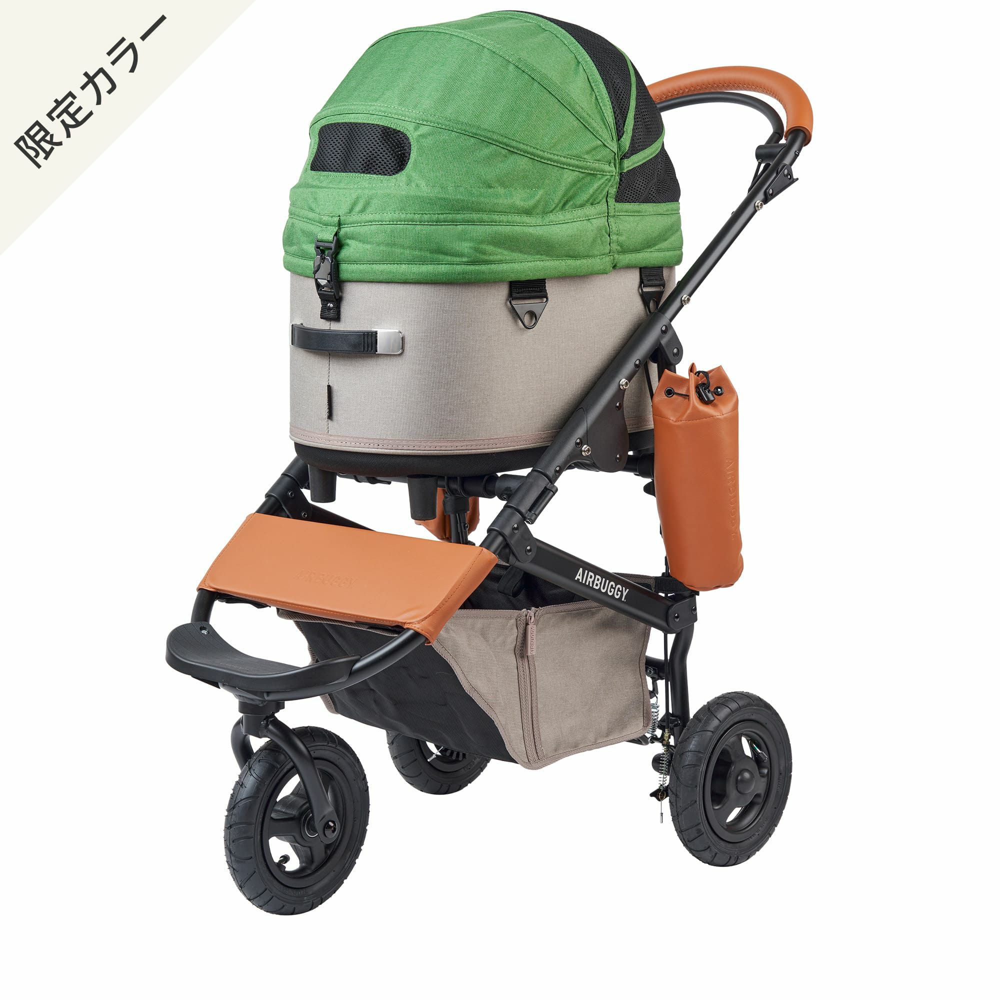 購入特典付き!! AIRBUGGY ドーム3レギュラーサイズ(カカオ) フレーム