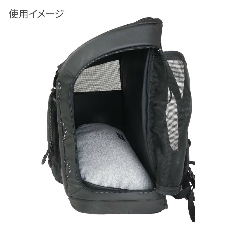 エアバギー 3ウェイバックパックキャリー [ワイドサイズ] クッション付き エアバギー スリーウェイ バックパック キャリー [ワイド